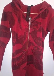 B.B. Dakota Zip Up Hoodie Size Small